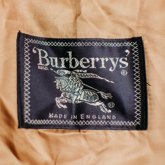 Vintage Burberrys Wool Trench Coat - Picture 3 of 5